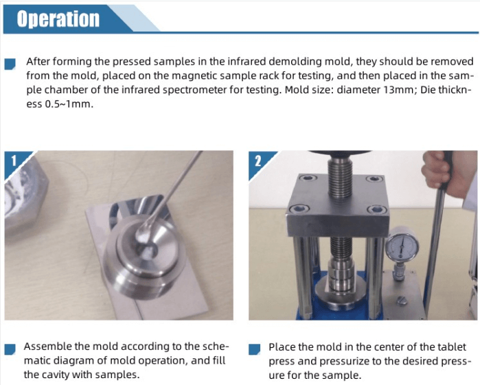 Powder Pellet Press Die