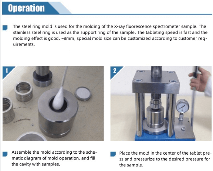 Fluorescent Hydraulic Press Mold