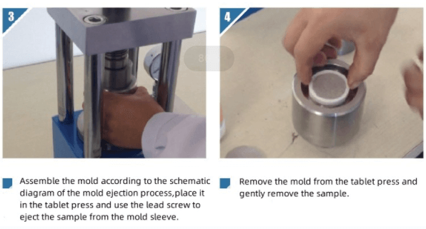 Fluorescent Pellet Pressing Mold