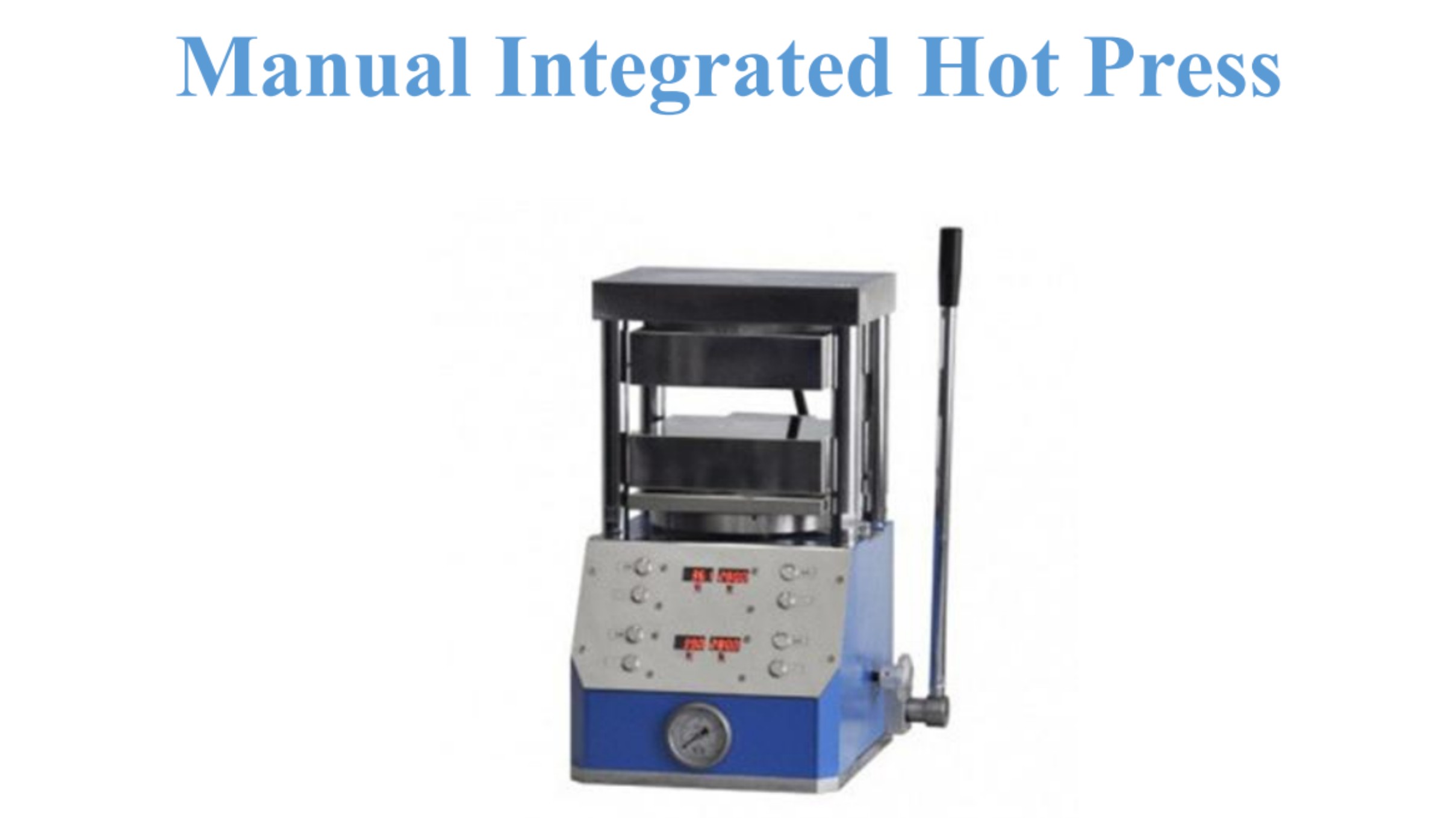 Manual Integrated Hot Press