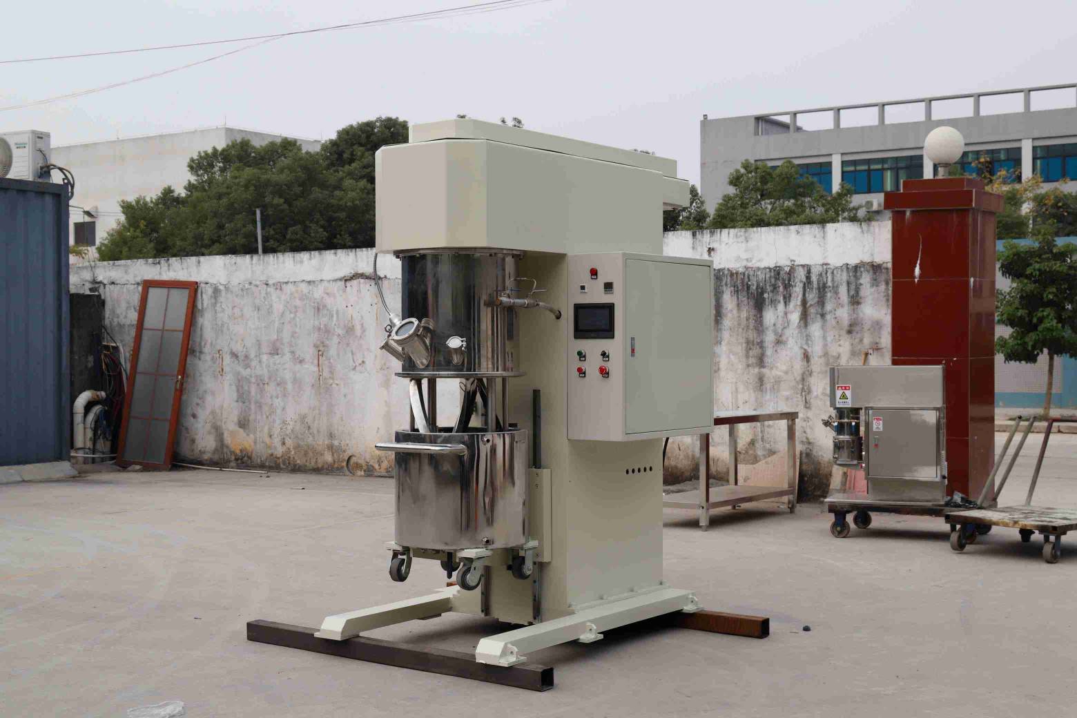 Large Electrode Roller Press, Electrode Mixer, Hydraulic Press To USA Customer